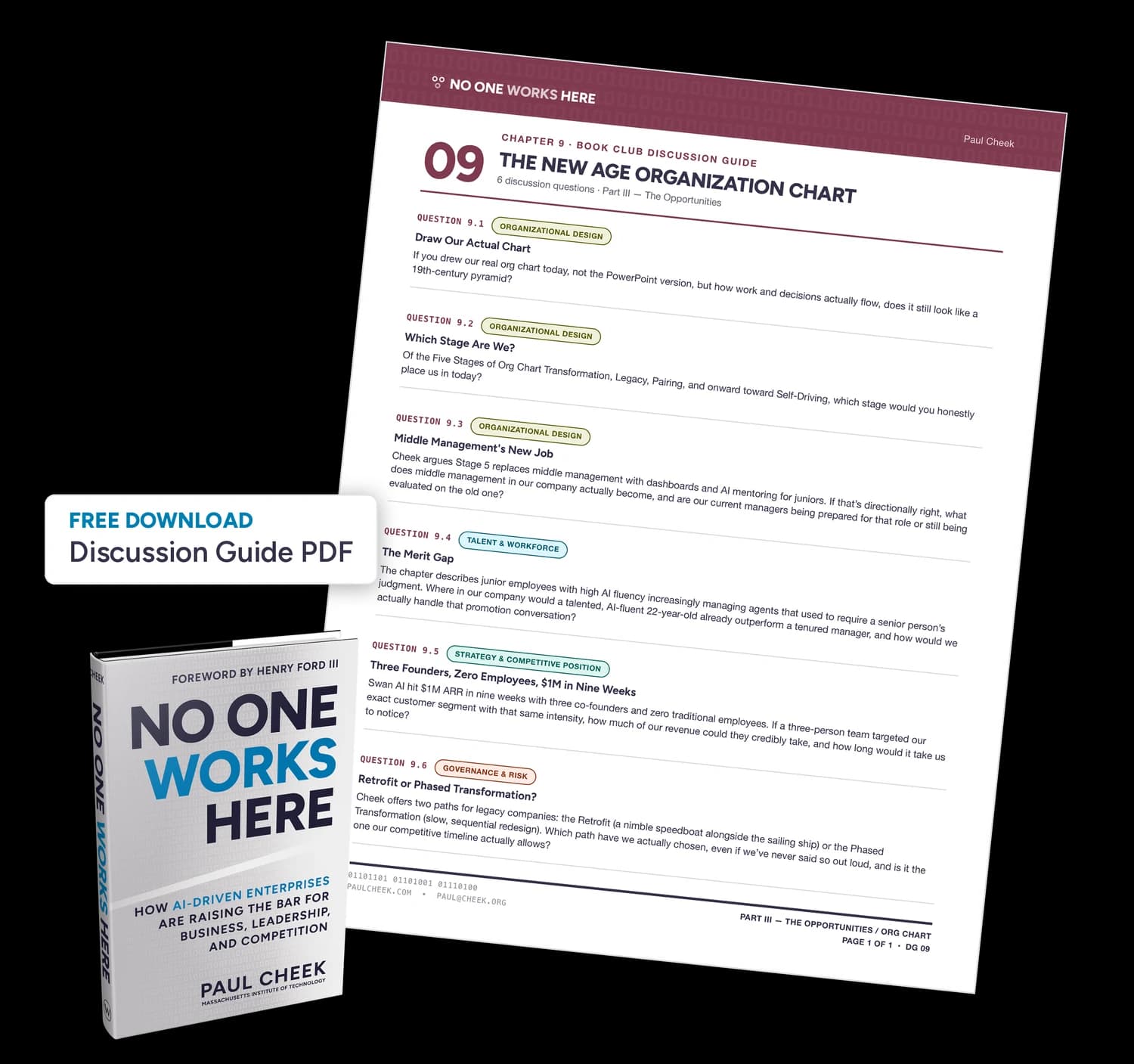 The New Age Organization Chart — Discussion Guide — free PDF download