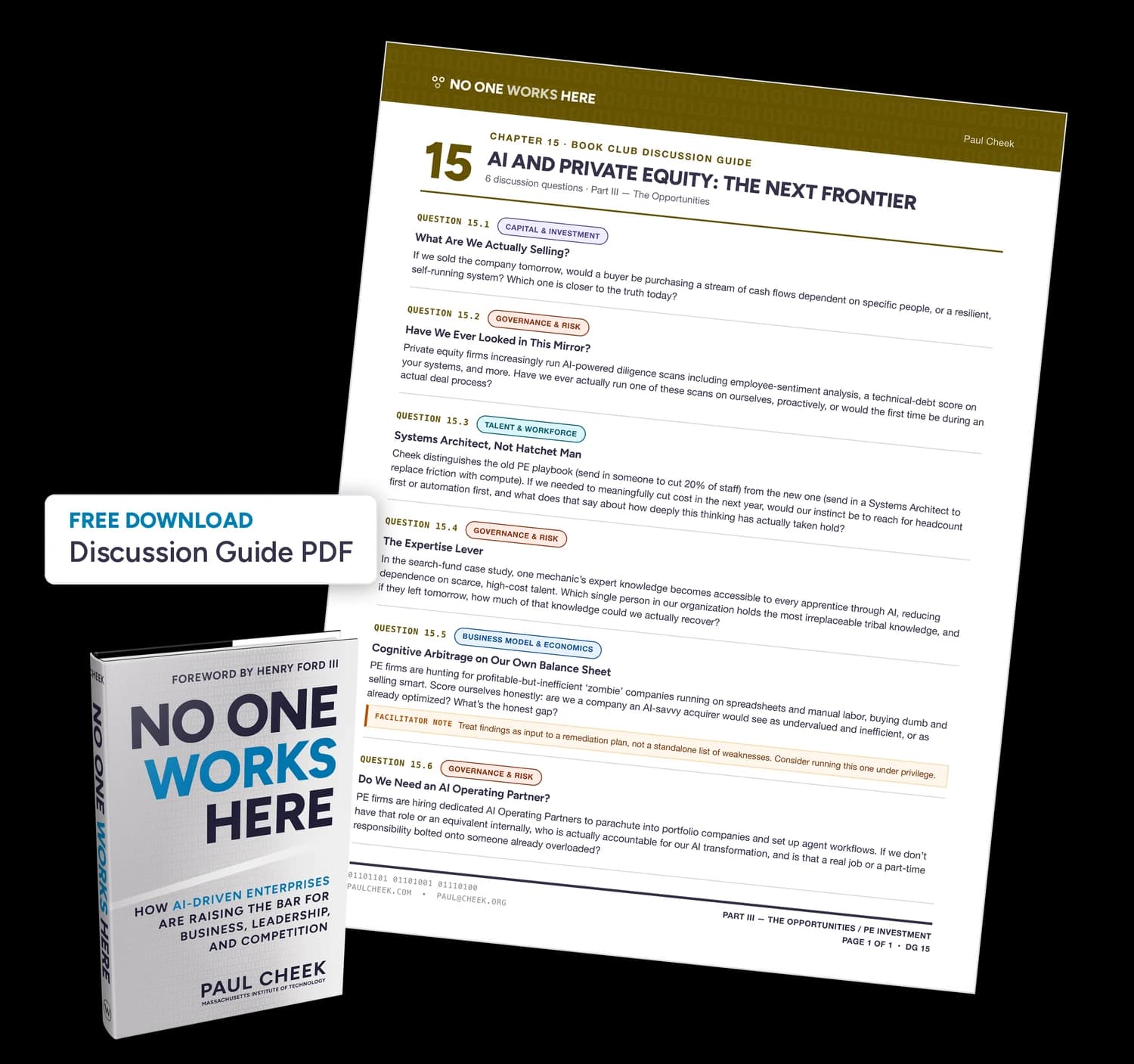 AI and Private Equity: The Next Frontier discussion guide — free PDF download