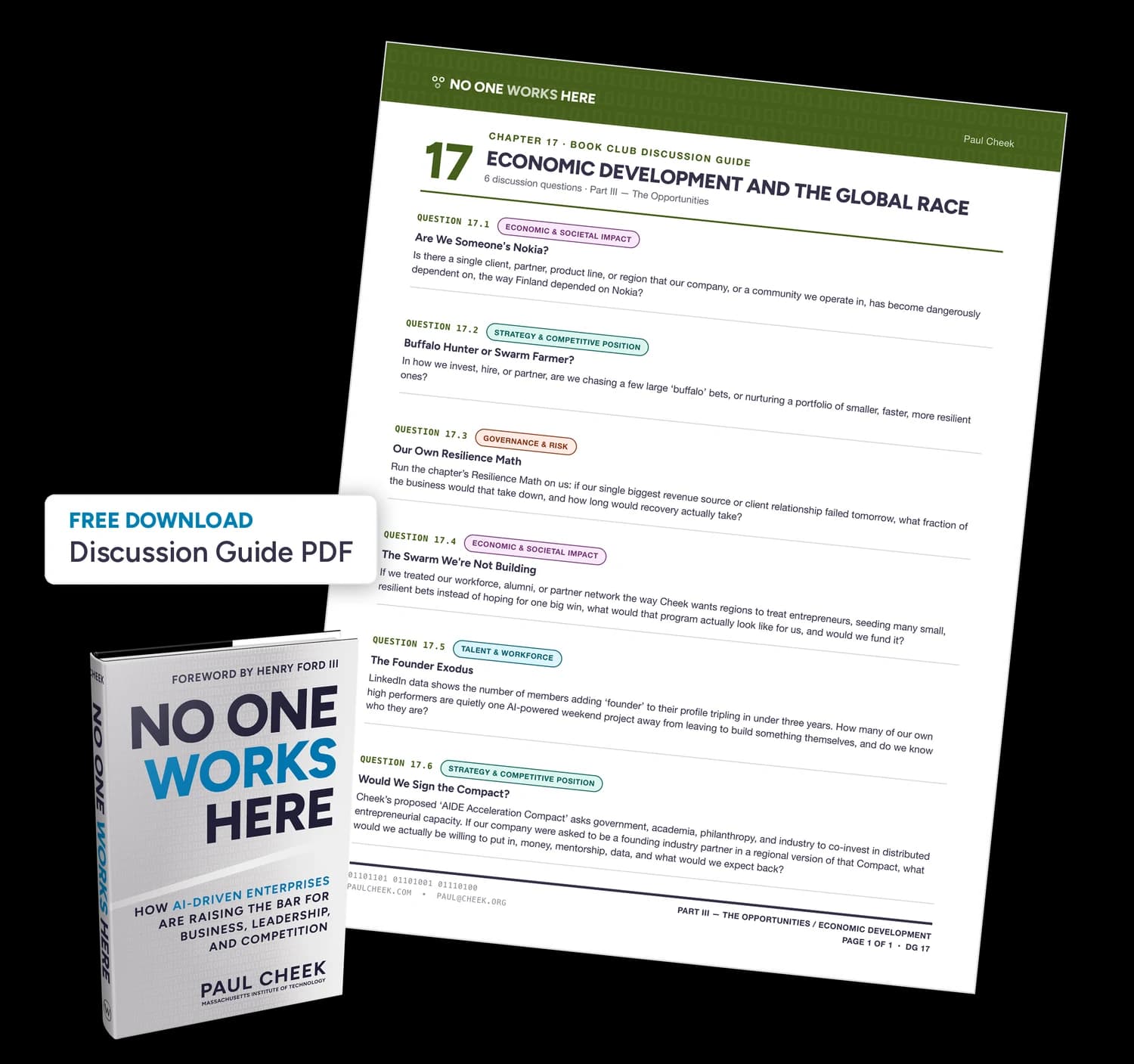 Economic Development and the Global Race discussion guide — free PDF download