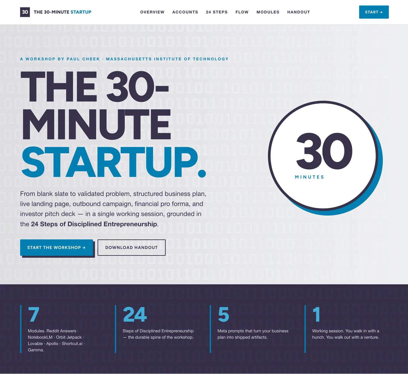 30-Minute Startup screenshot 1 of 3