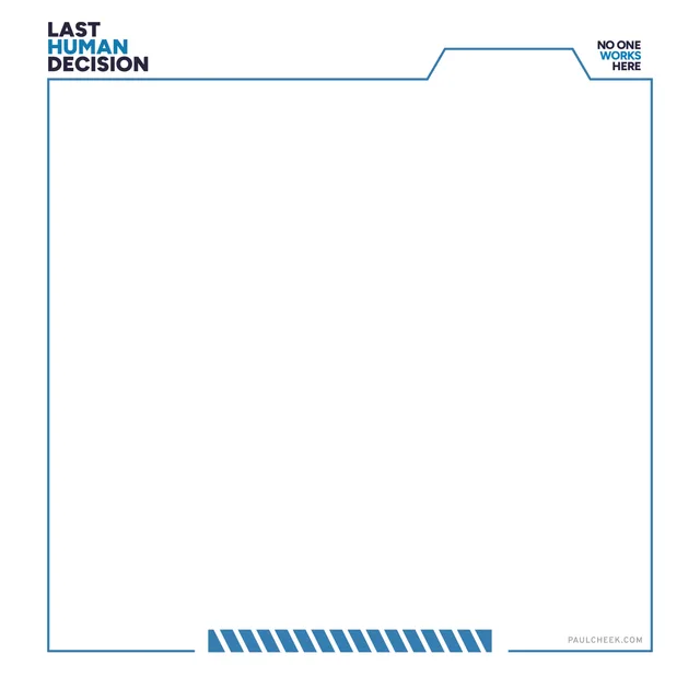 Last Human Decision Notepad — free download