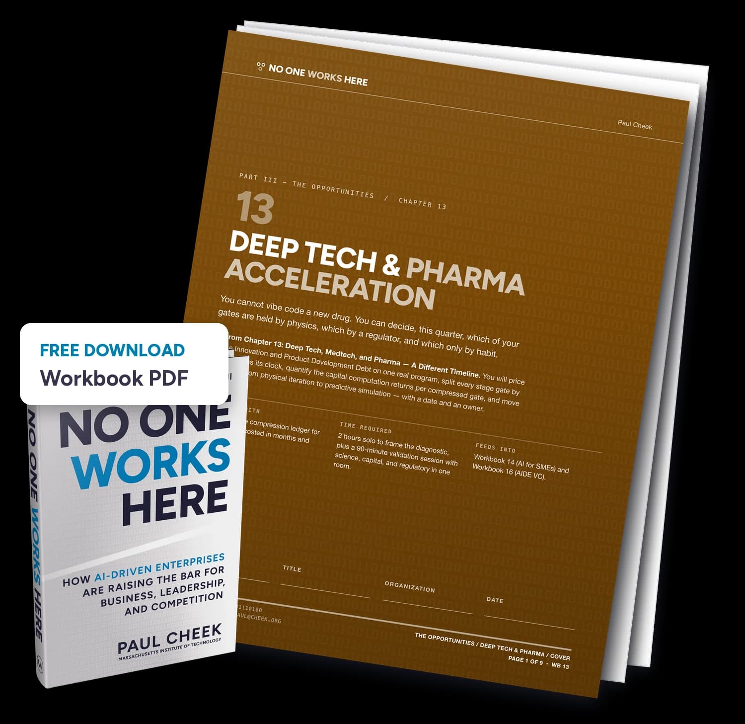 Deep Tech & Pharma Acceleration — Workbook — free PDF download