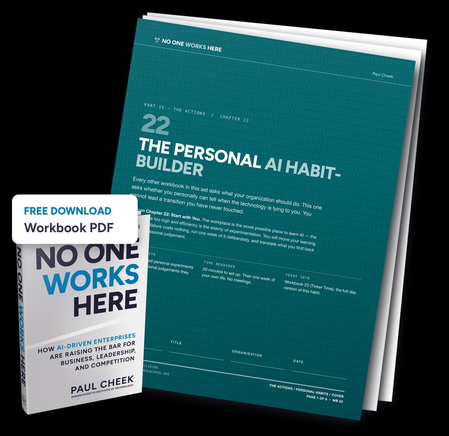 The Personal AI Habit-Builder — Workbook — free PDF download